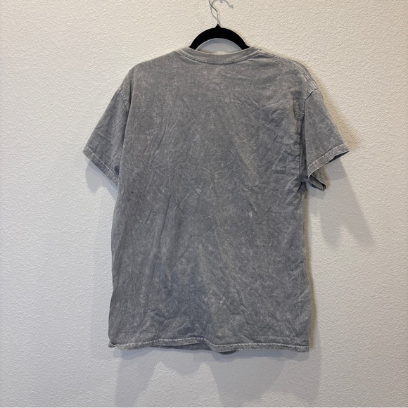 Nirvana Daisy Smiley Face Graphic Tee – Gray Pink Band T-Shirt Size L - Picture 5 of 6